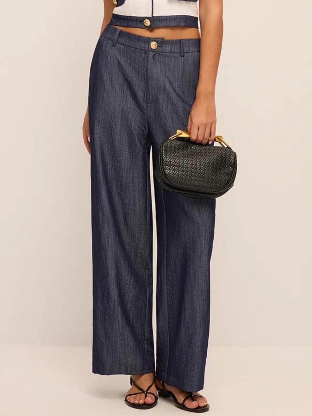 NWOT 🦋 Commense High Waisted Denim Pants